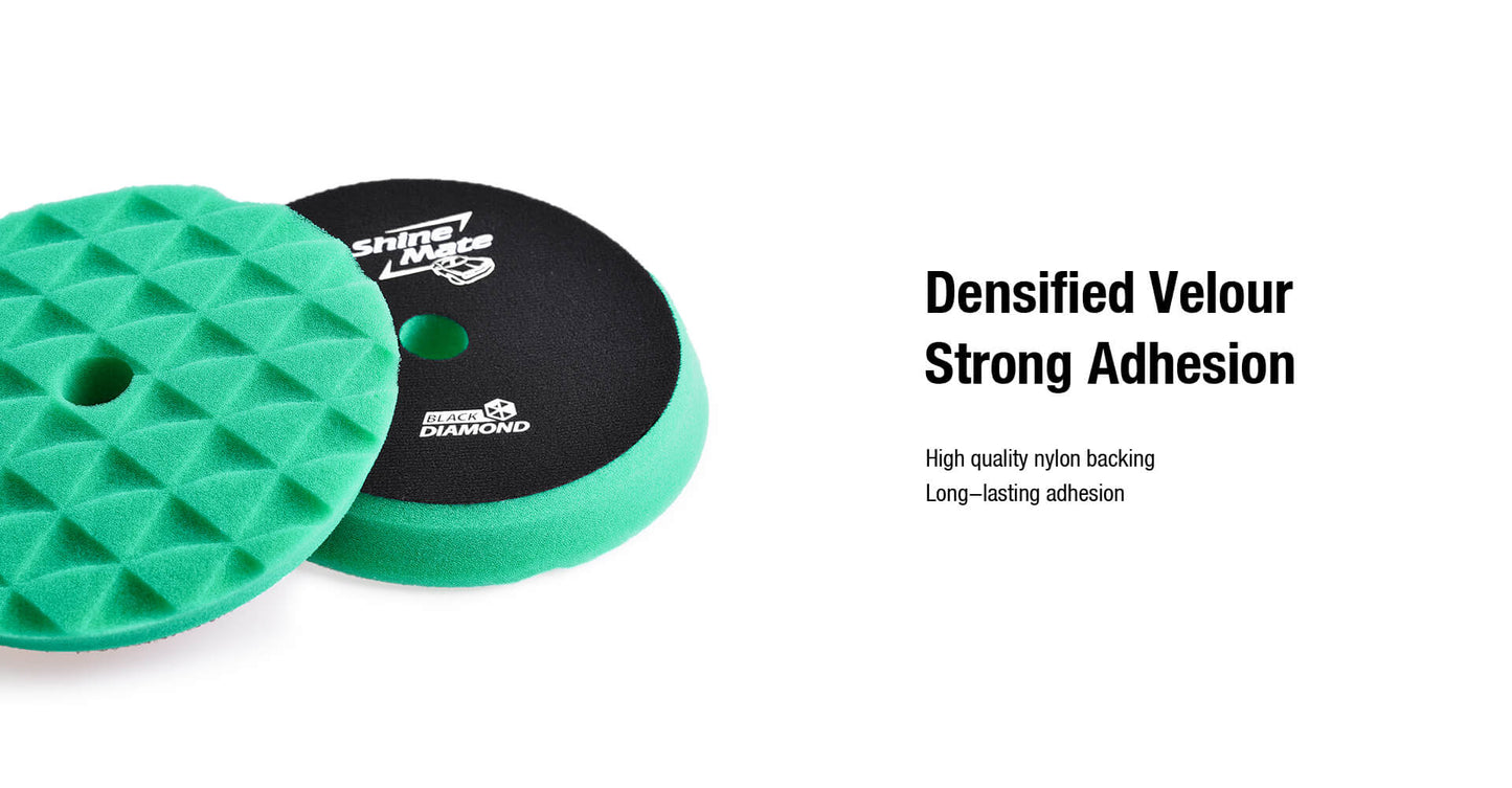 ShineMate Green Foam Pad 5" - Super Heavy (6" Face)