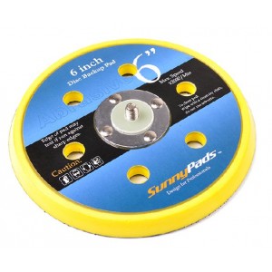 ShineMate Universal Dual Action Backing Plate 6" ( 5/16 Tread )