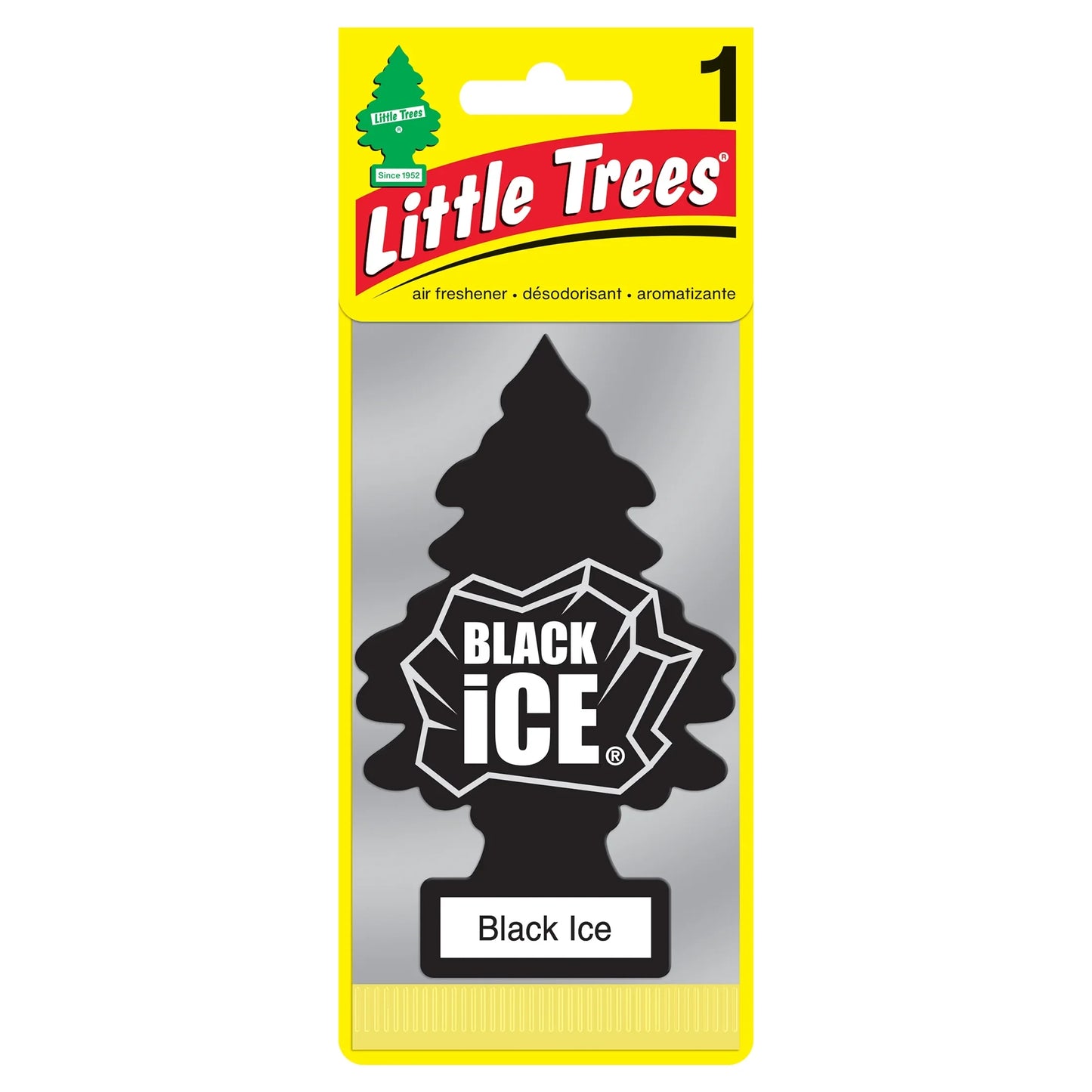 Little Trees Black Ice Hanging Air Freshener