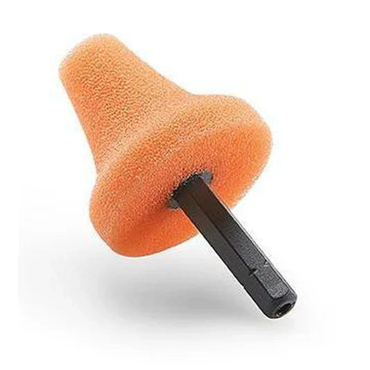 Flex FS140 Foam Polishing Cone Orange PK O 35 HEX VE5