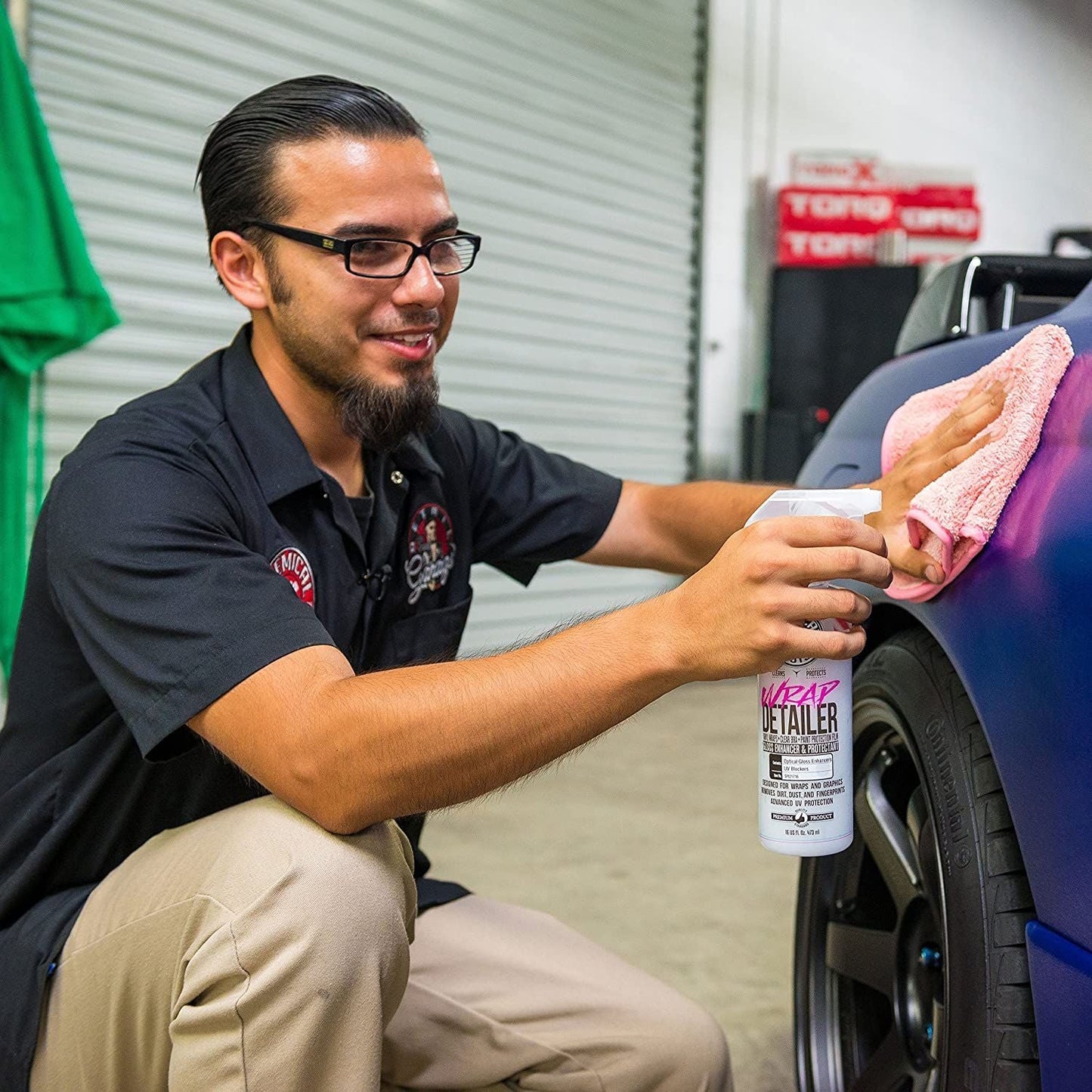 Chemical Guys Wrap Detailer Gloss Enhancer & Protectant 473ml (16oz)