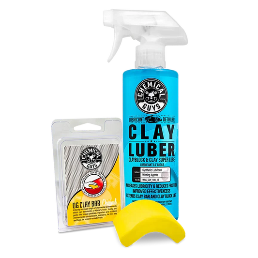 Chemical Guys OG Clay Bar & Luber Synthetic Lubricant Kit