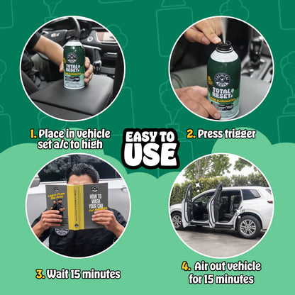 Chemical Guys New Car Total Reset Odor Eliminator - Air Con Bomb