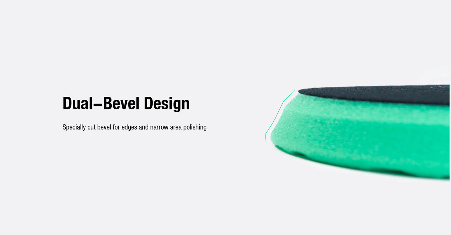 ShineMate Green Foam Pad 6" - Super Heavy (7" Face)