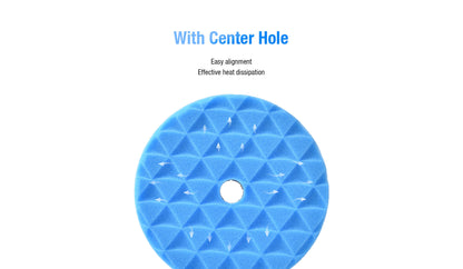 ShineMate Blue Foam Pad 3" - Medium (4" Face)