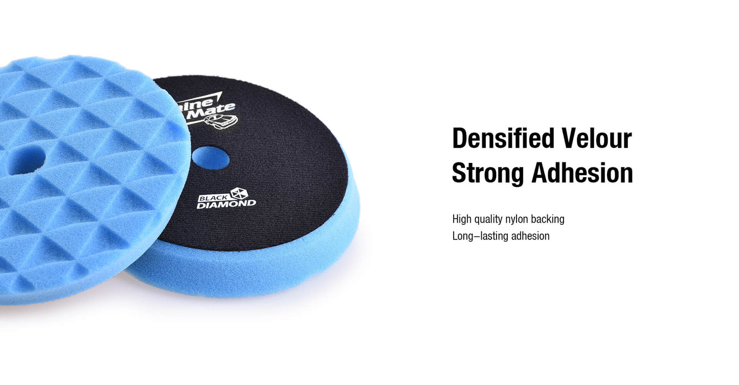 ShineMate Blue Foam Pad 3" - Medium (4" Face)