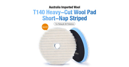 ShineMate Striped Wool Pad 3", 5" & 6"