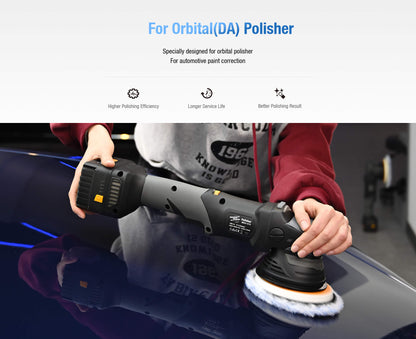 ShineMate T100 Microfibre Cutting Pad 3"  - 5" & 6"