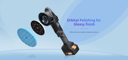 ShineMate Cordless Orbital Polisher Kit EB351 - 5/12