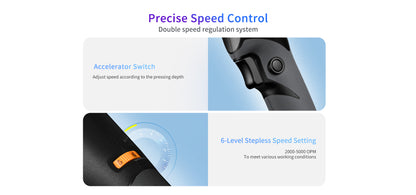 ShineMate Cordless Orbital Polisher Kit EB351 - 5/12