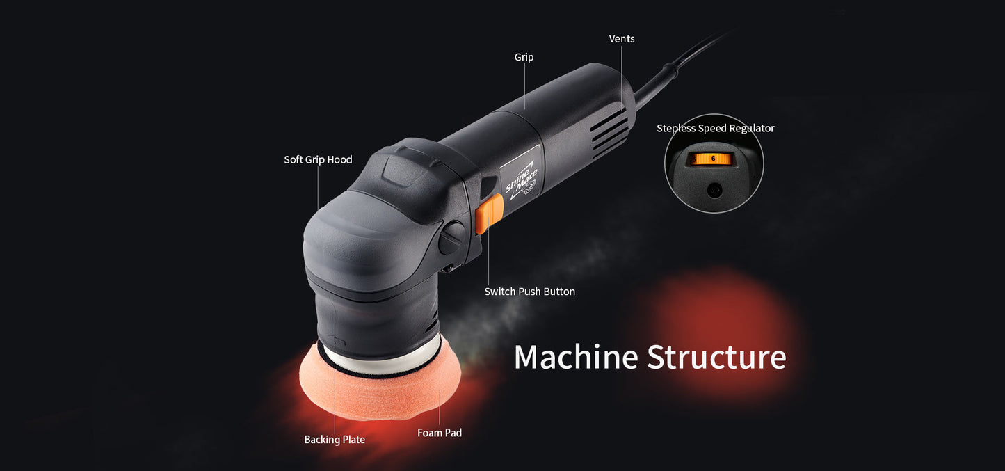 ShineMate EX603 Mini Dual Action Polisher
