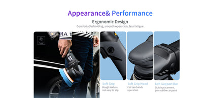 ShineMate Cordless Orbital Polisher Kit EB351 - 5/12