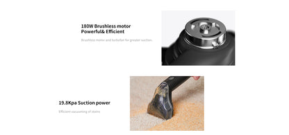 Shinemate EC405 Cordless Vacuum