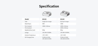 ShineMate Dual Channel Rapid Charger