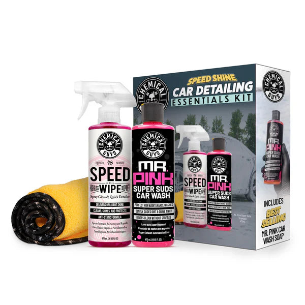 Chemical Guys Speed Shine Car Detailing Essentials Kit