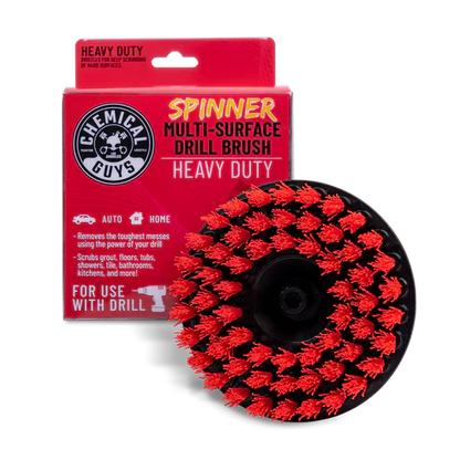 Chemcial Guys Spinner Carpet Drill Brush - Heavy Duty