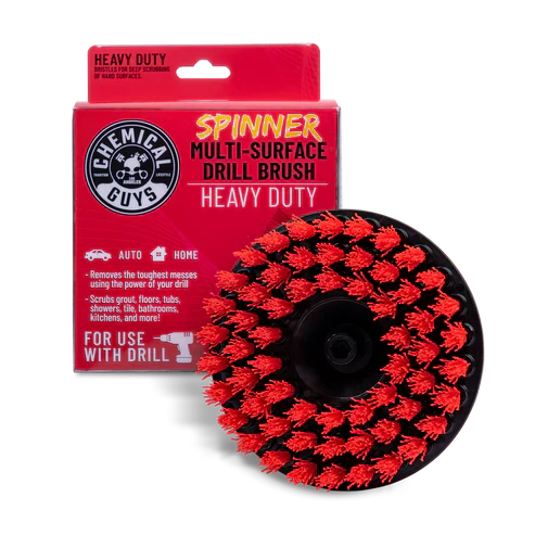 Chemcial Guys Spinner Carpet Drill Brush - Heavy Duty