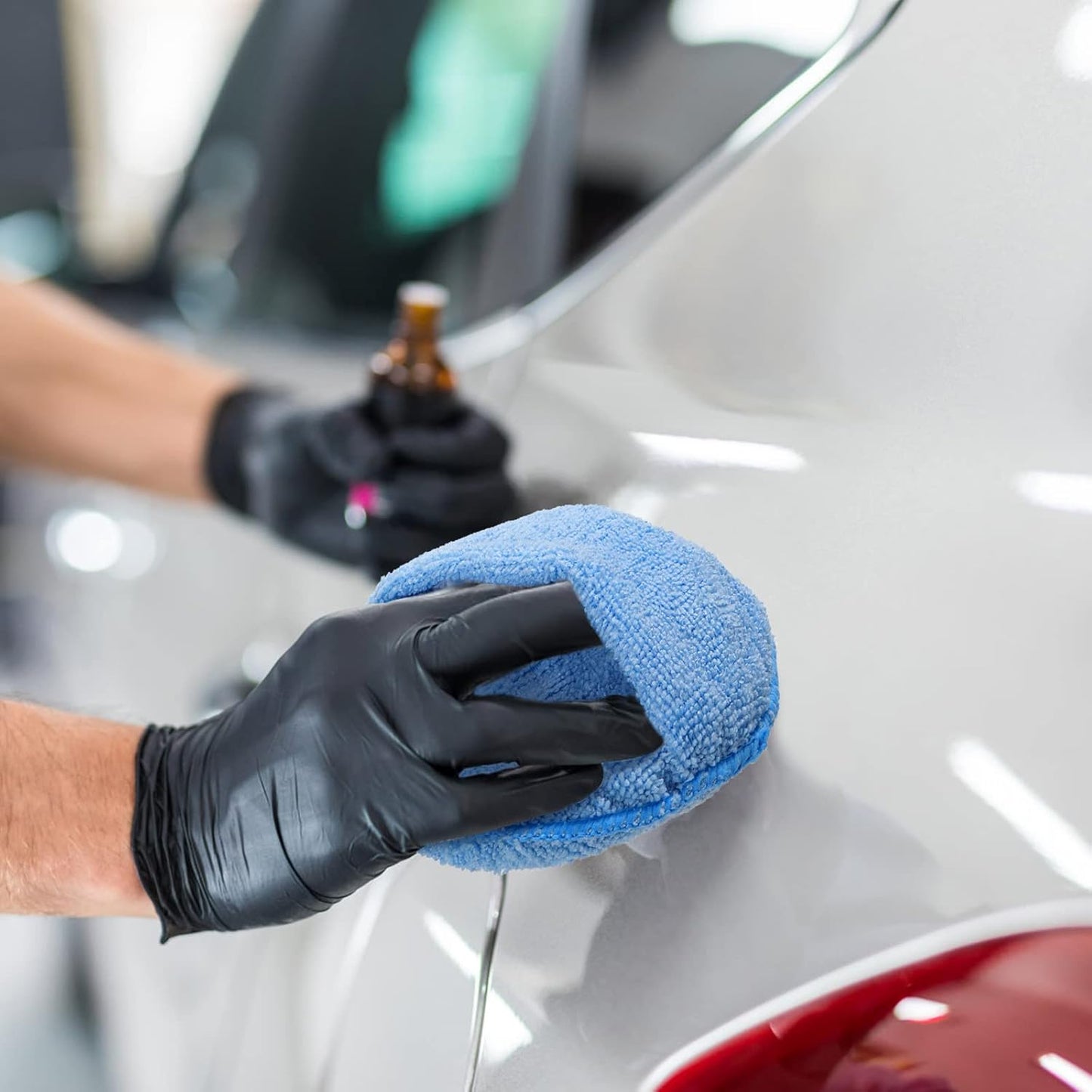 CleanerCar Blue Round Hand Applicator