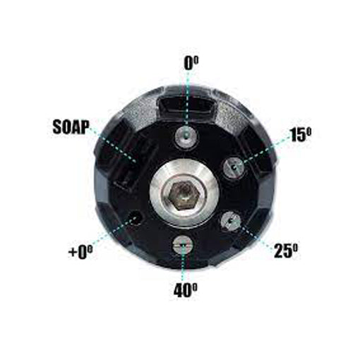 CleanerCar 6 in 1 Adjustable Water Spray Nozzle for Stubby Gun