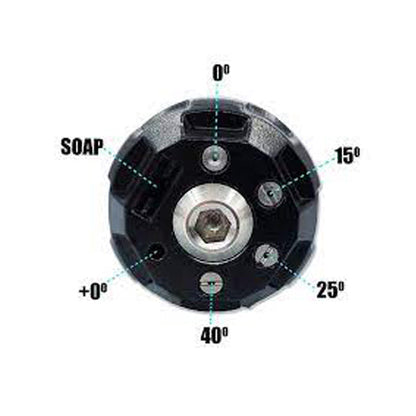 CleanerCar 6 in 1 Adjustable Water Spray Nozzle for Stubby Gun