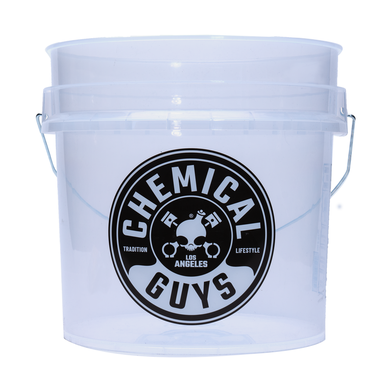 Chemical Guys Heavy Duty Ultra Clear Detailing Bucket 17L (4.5 Gal)