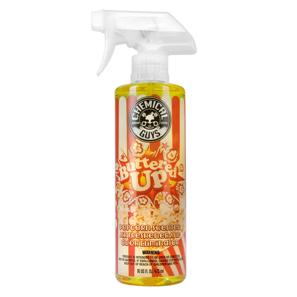 Chemical Guys Buttered Up Popcorn Scented Air Freshener & Odor Eliminator 473ml (16oz)