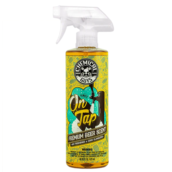 Chemical Guys On Tap Beer Scented Air Freshener & Odor Eliminator 473ml (16oz)