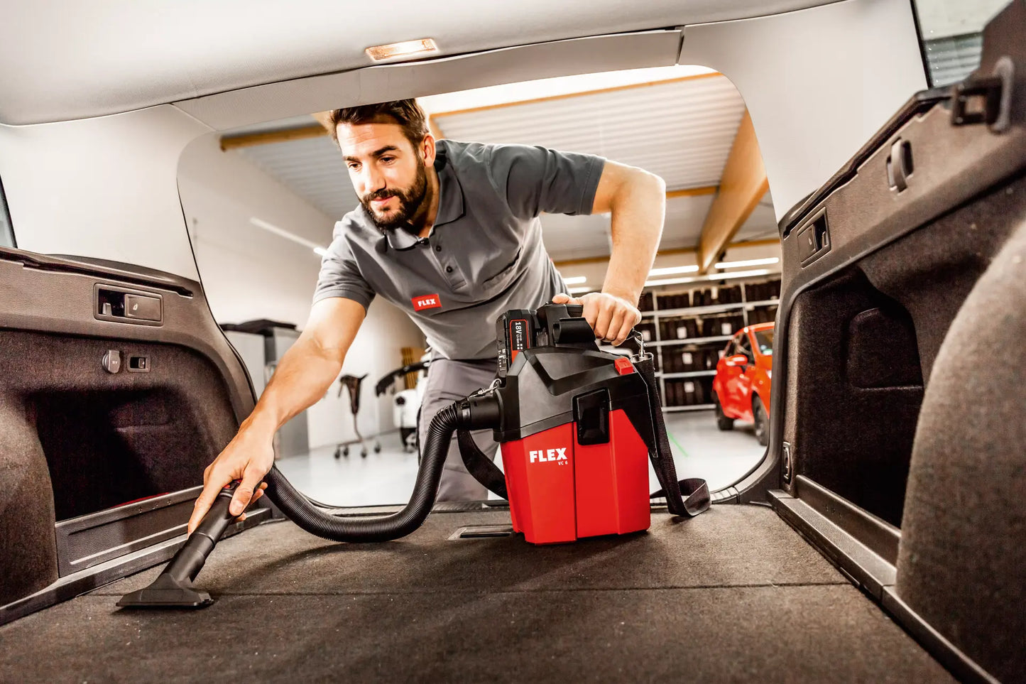 Flex VC 6L Battery Vac Shell