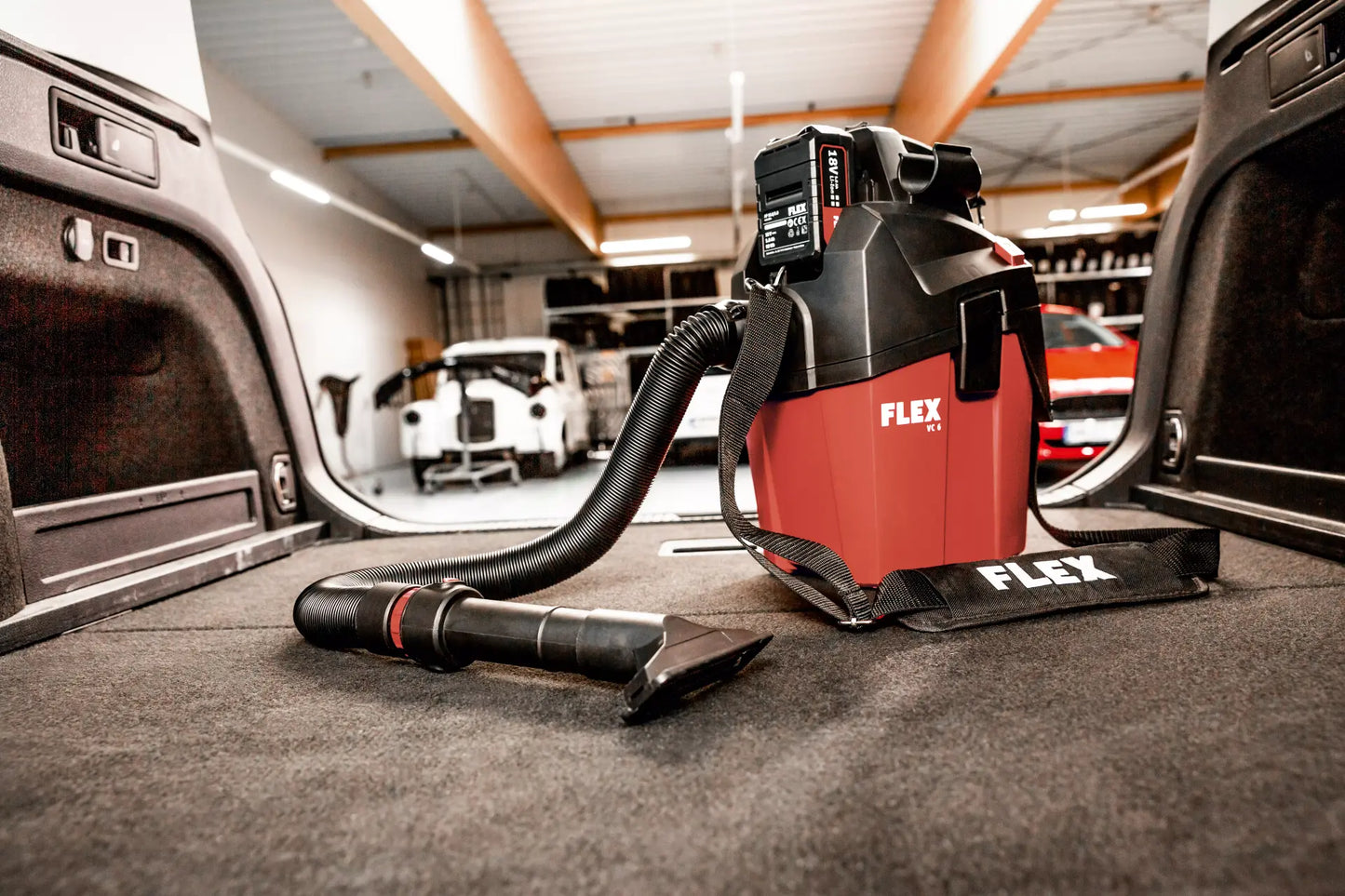 Flex VC 6L Battery Vac Shell