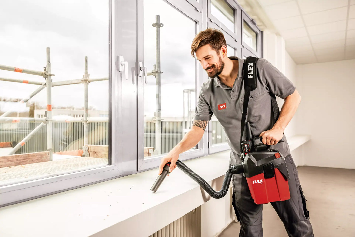 Flex VC 6L Battery Vac Shell