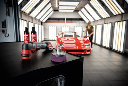 Flex PXE 80 12-EC Cordless Mini Polisher Kit - NEW Version 12 Volt