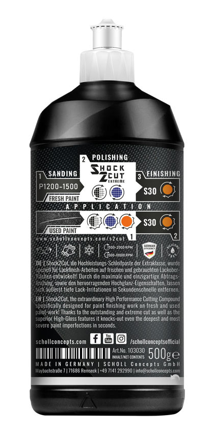 Scholl Shock 2 Cut Extreme Cut Compound 500g