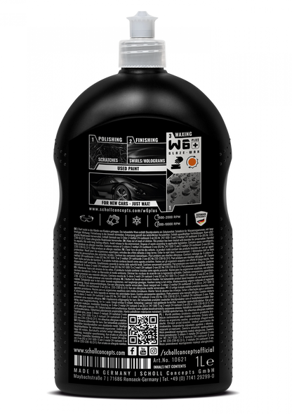 Scholl W6+ Premium Glaze Wax 1L