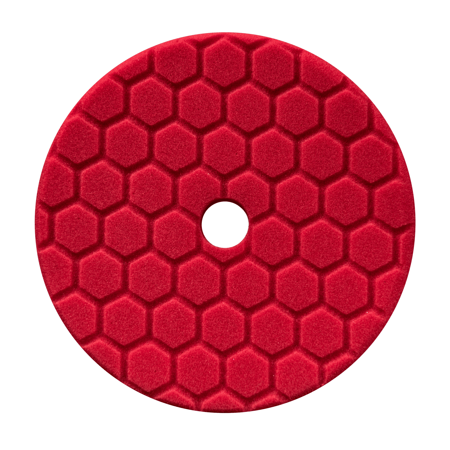 Chemical Guys Red 5.5'' Hex Logic Quantum Light Finishing Pad