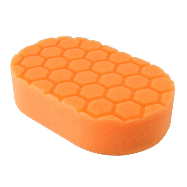 Chemical Guys Orange Hex Logic Hand Applicator Pad