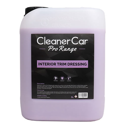 CleanerCar Pro Range Satin Interior Trim Dressing