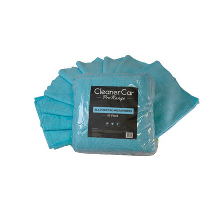 CleanerCar Pro Range Edgeless Microfibres 10pk (300gsm)