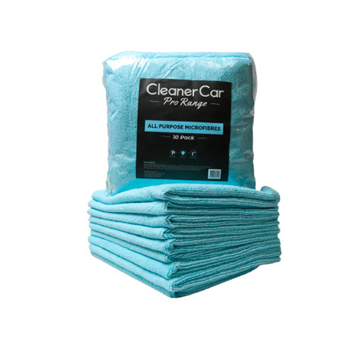 CleanerCar Pro Range Edgeless Microfibres 10pk (300gsm)