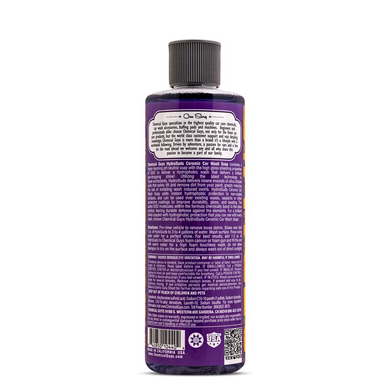 Chemical Guys HydroSuds Ceramic Car Wash Soap 473ml (16oz)