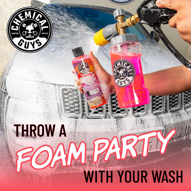 Chemical Guys Sticky Snowball Ultra Snow Foam Car Wash 473ml (16oz)