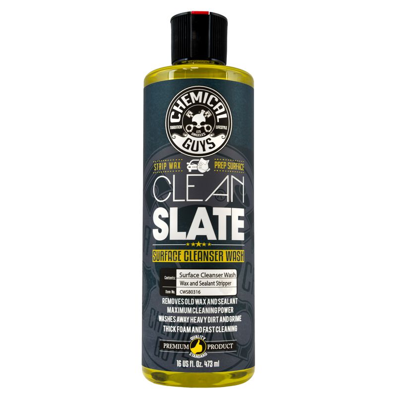Chemical Guys Clean Slate Surface Cleanser & Wax Stripper 473ml (16oz)