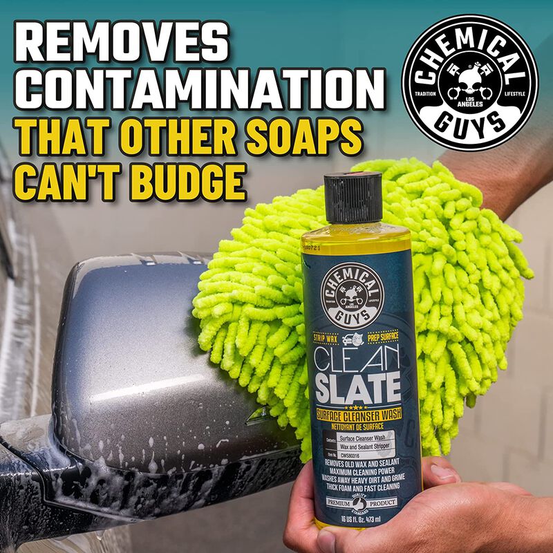 Chemical Guys Clean Slate Surface Cleanser & Wax Stripper 473ml (16oz)