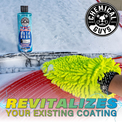 Chemical Guys Glossworks - Auto Wash Gloss Booster & Paintwork Cleanser 473ml (16oz)