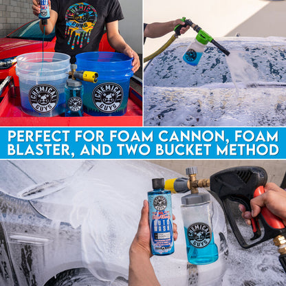 Chemical Guys Glossworks - Auto Wash Gloss Booster & Paintwork Cleanser 473ml (16oz)