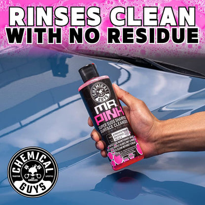 Chemical Guys Mr.Pink Super Suds Shampoo & Superior Surface Cleanser 473ml (16oz)