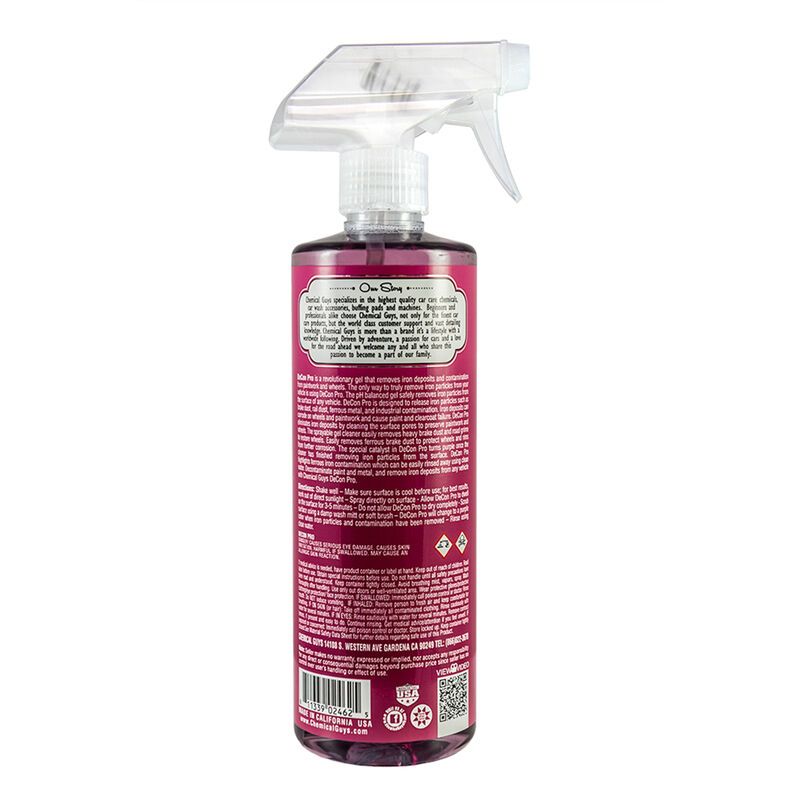 Chemical Guys Decon Iron Remover & Wheel Cleaner 473ml (16oz)