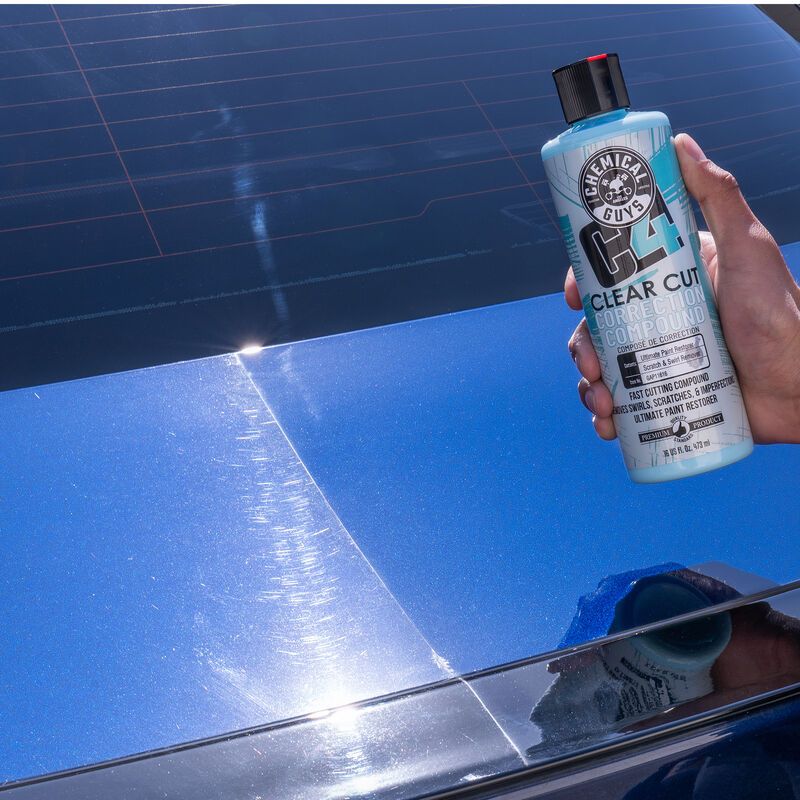 Chemical Guys C4 Clear Cut Correction Compound 473ml (16oz)