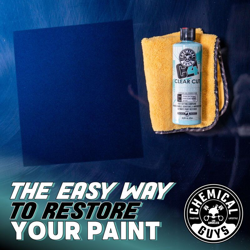 Chemical Guys C4 Clear Cut Correction Compound 473ml (16oz)