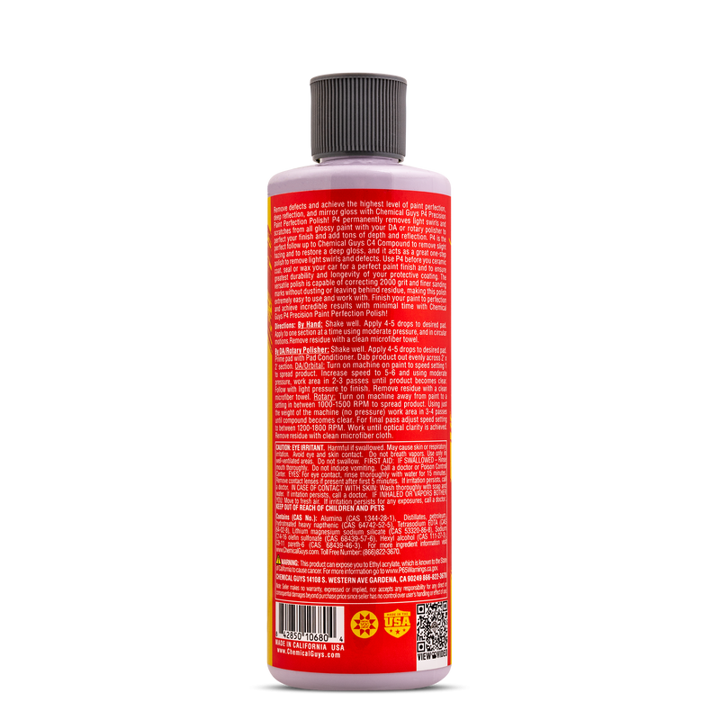 Chemical Guys P4 Precision Paint Perfection Polish 473ml (16oz)