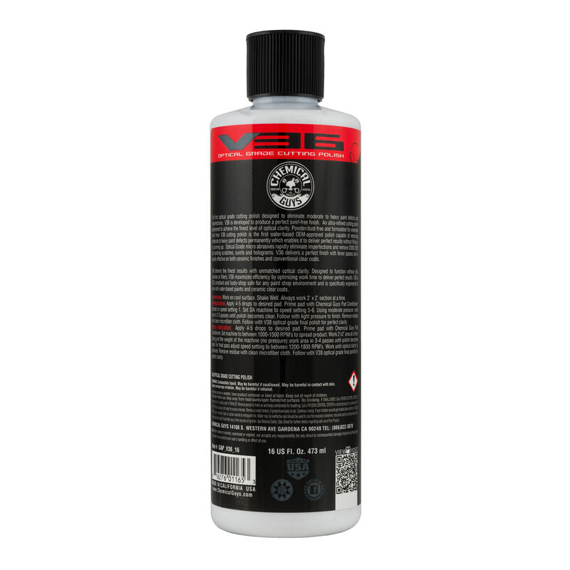 Chemical Guys V36 Optical Grade Cutting Polish 473ml (16oz)